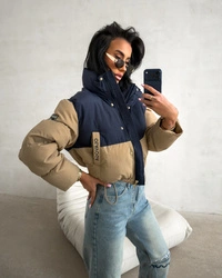 GRANATOWY || BEŻOWY